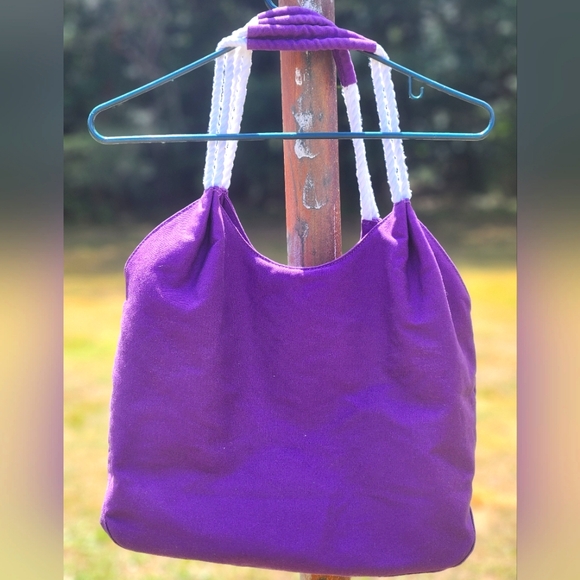 ESCADA Marine Groove Tote Beach Bag - Picture 4 of 5